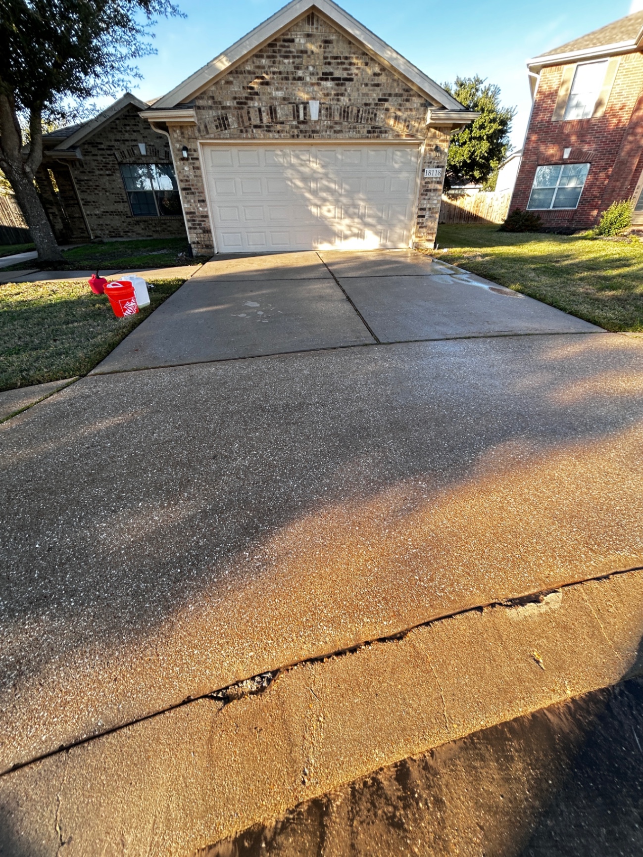 After Driveway restoration