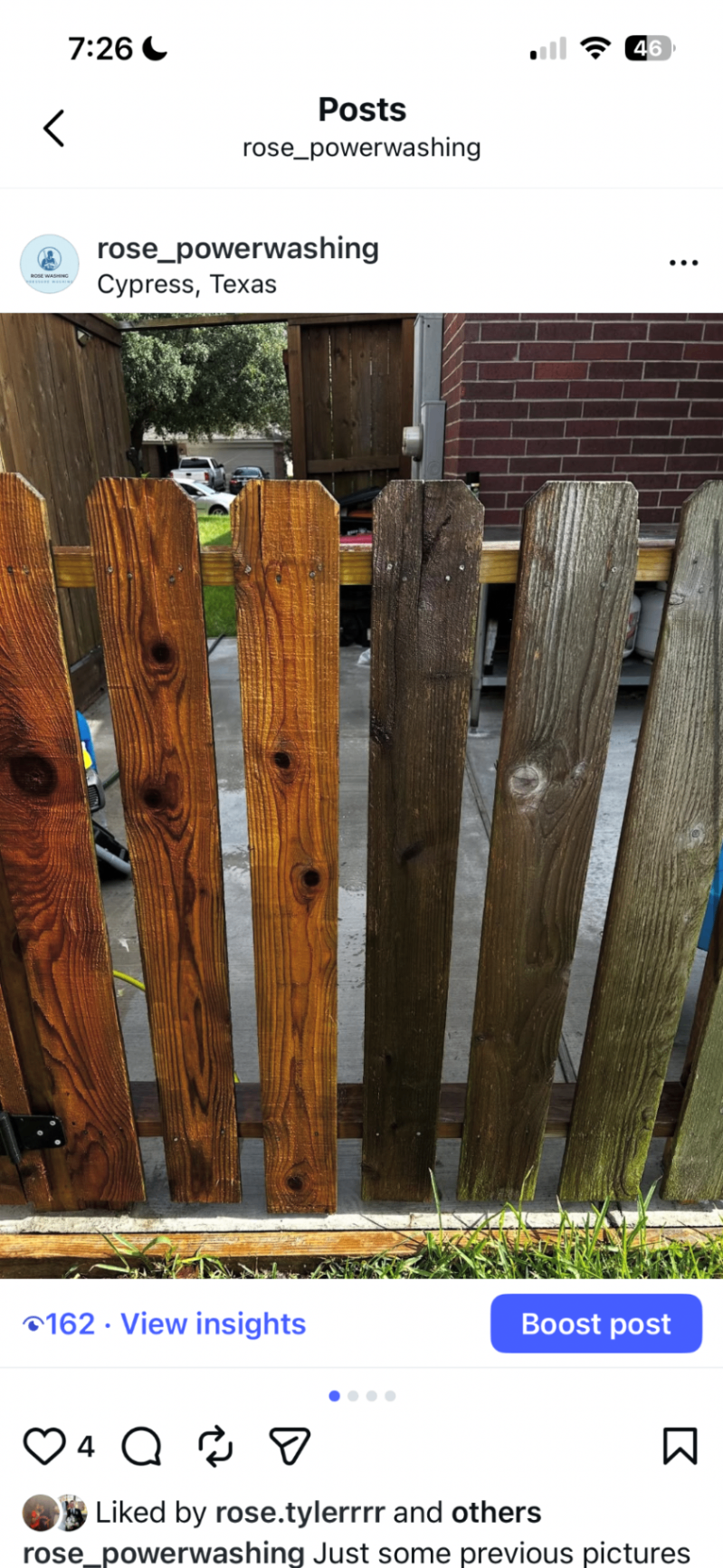 Fencing service by Rose Power Washing