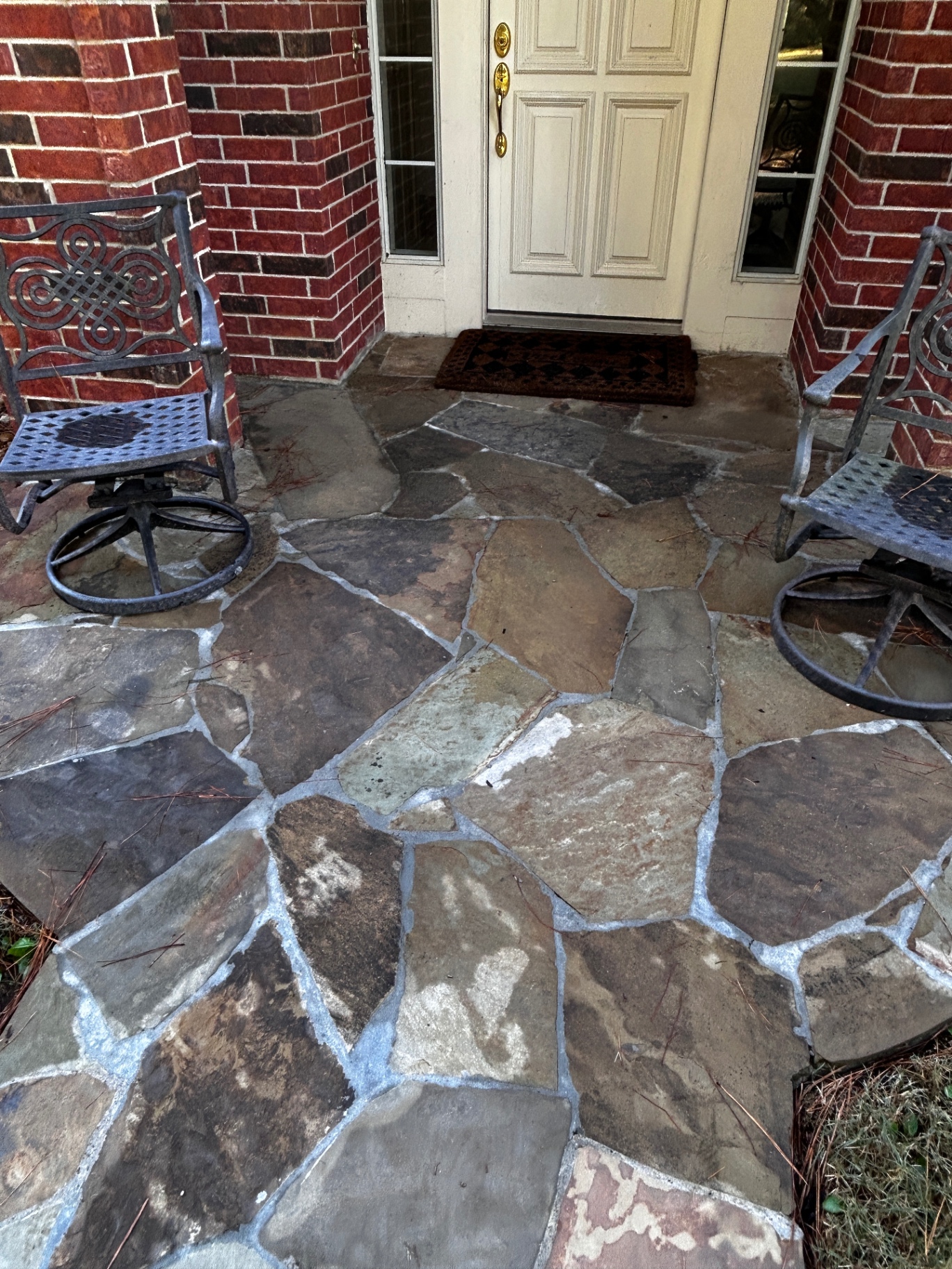 After Stone patio refresh